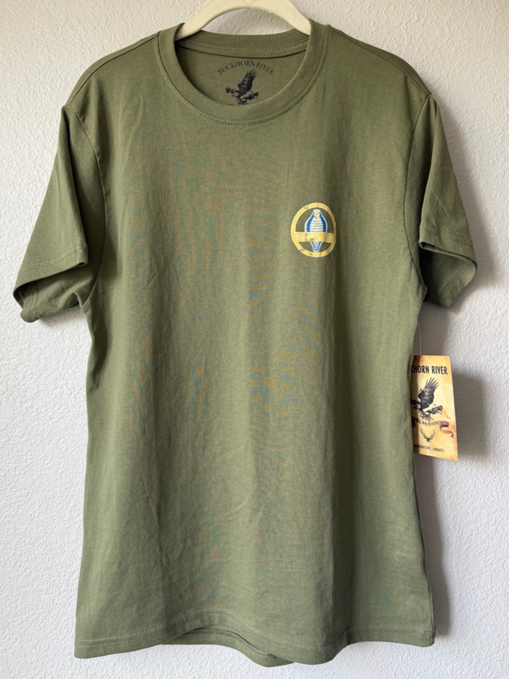 Buckhorn River Pebble Beach T-Shirt, Size Small, NWT